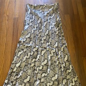 H&M high waist slip skirt